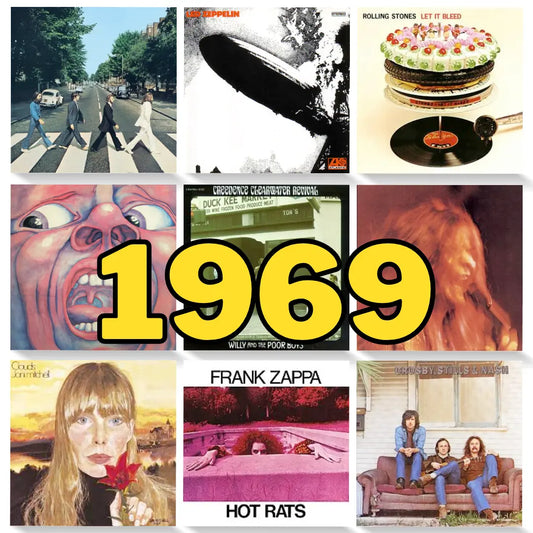Vinyl Essentials: Ten Iconic Albums from 1969 Ireland Vinyl