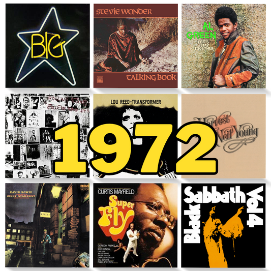 Vinyl Essentials: Ten Iconic Albums from 1972
