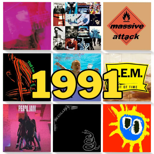 Vinyl Essentials: Ten Iconic Albums from 1991 Ireland Vinyl