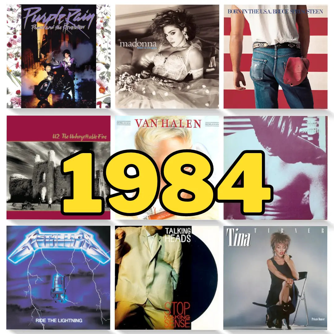 Vinyl Essentials Ten Iconic Albums from 1984 Ireland Vinyl