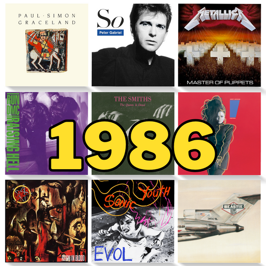 Vinyl Essentials: Ten Iconic Albums from 1986