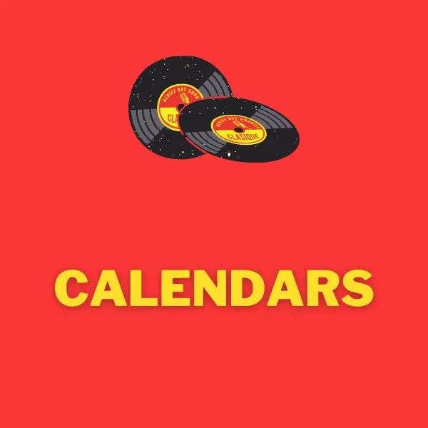 2025 Music Calendars - Now in Stock! Ireland Vinyl