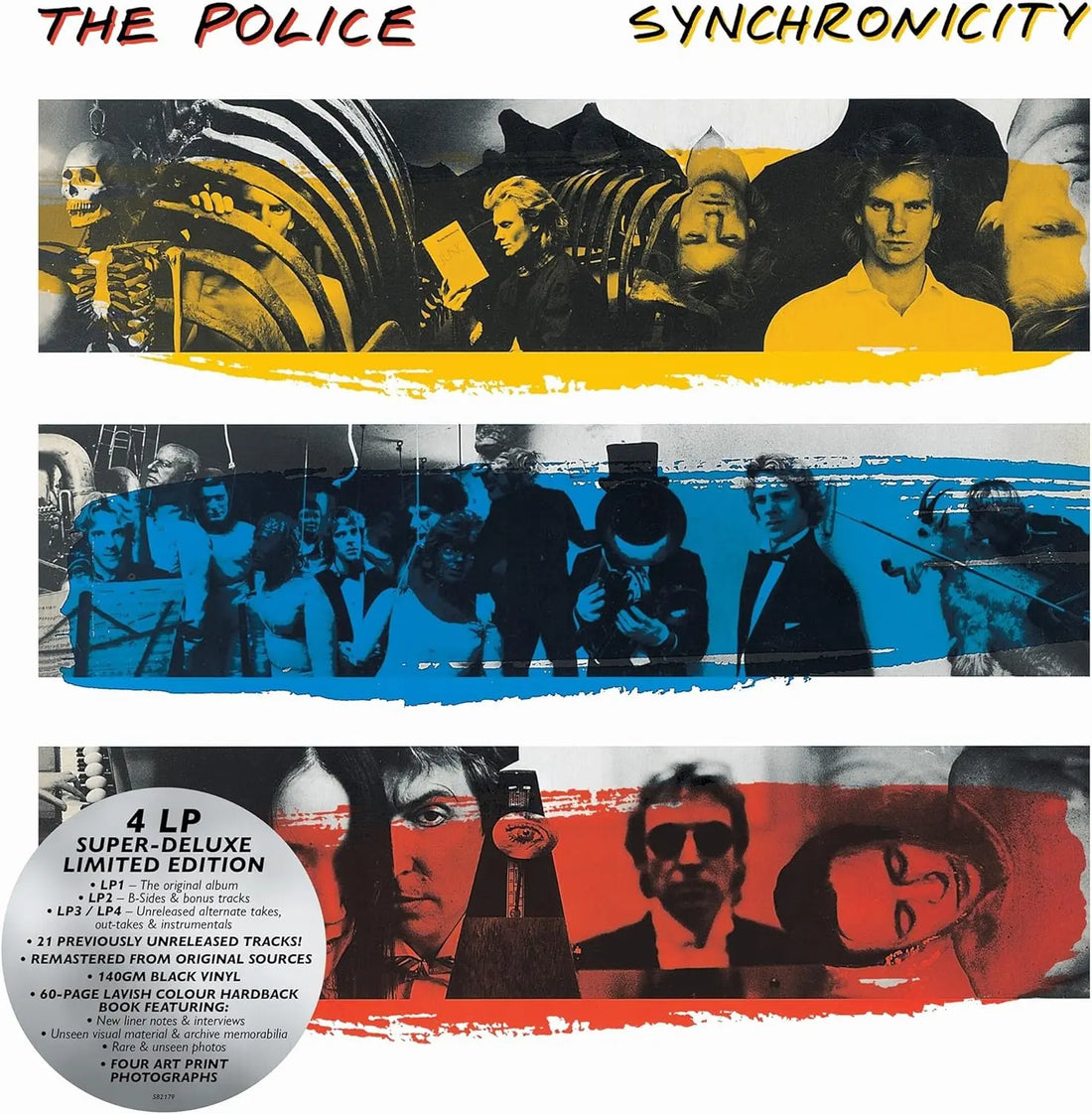Preorder - The Police Synchronicity 4LP Set Ireland Vinyl