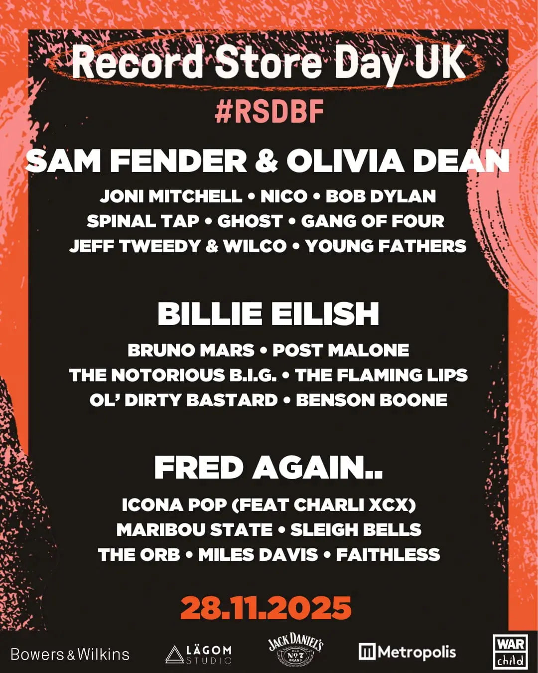 RSD Black Friday 2025: Exclusive Vinyl Drops Ireland Vinyl