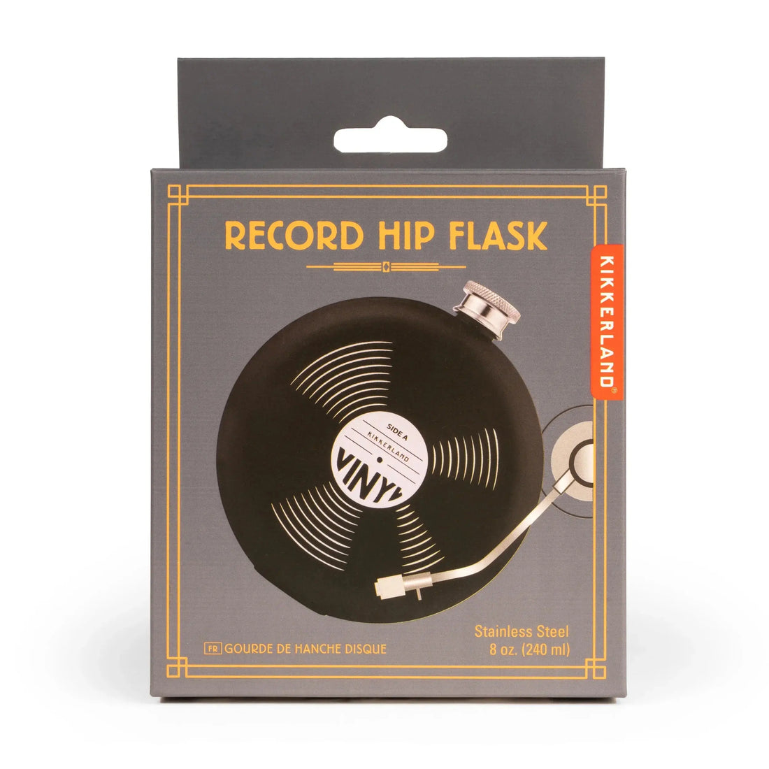 Just Landed - Record Hip Flask Ireland Vinyl