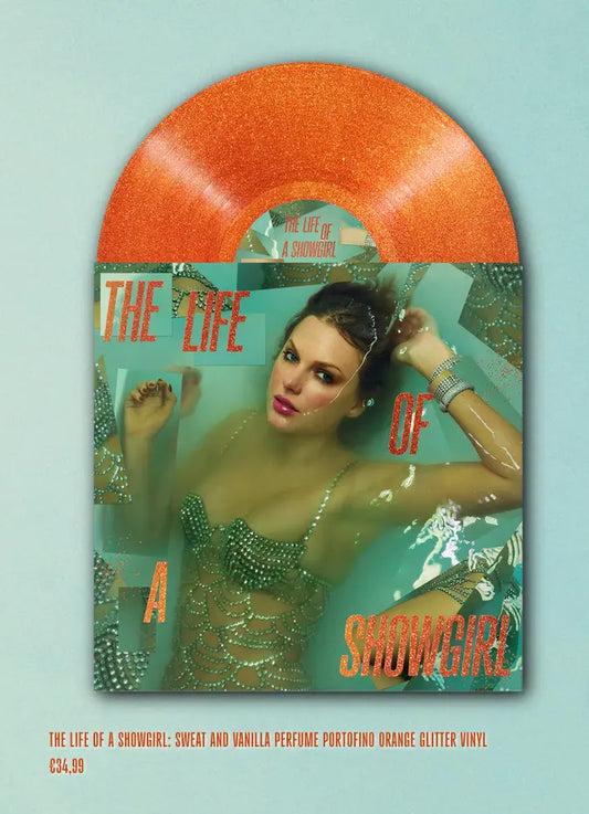 Taylor Swift The Life of a Showgirl Cover Revealed Ireland Vinyl
