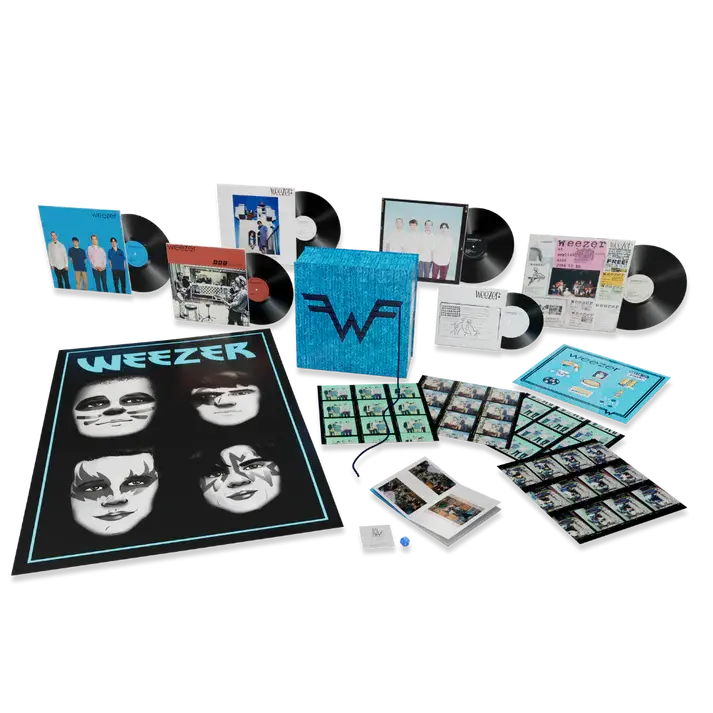 Hot Pre Order: Weezer Blue 30th Super Deluxe Vinyl Box Set Ireland Vinyl