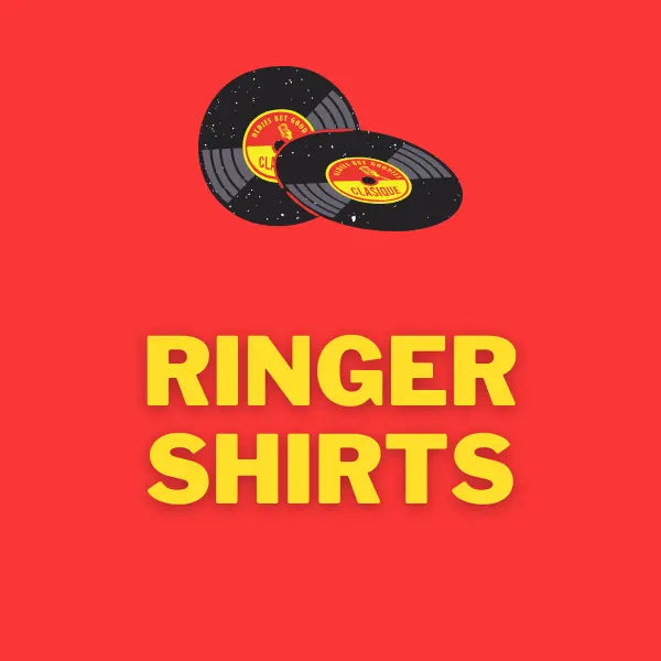 Cool ringer shirts from your favourite artists