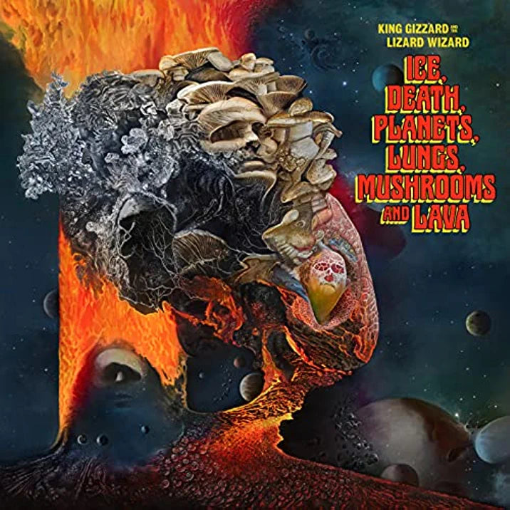 King Gizzard & The Lizard Wizard Ice, Death, Planets, Lungs, Mushrooms and Lava - Ireland Vinyl