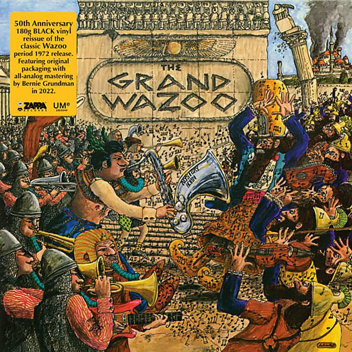 Frank Zappa The Grand Wazzoo - Ireland Vinyl