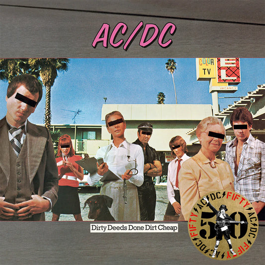 AC/DC Dirty Deeds Done Dirt Cheap Gold Nugget Vinyl