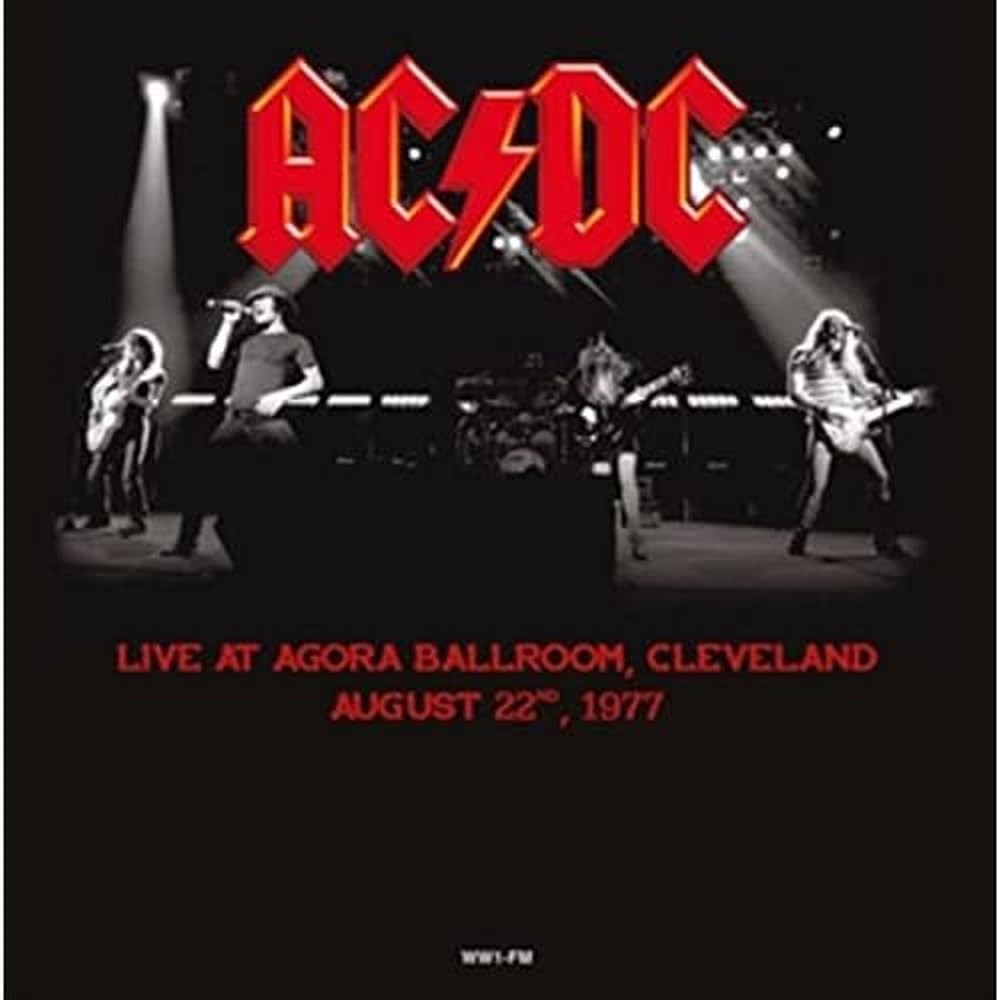 AC DC Live At Agora Ballroom, Cleveland - Ireland Vinyl