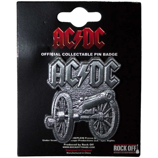 AC DC Pin Badge - For Those Shirts
