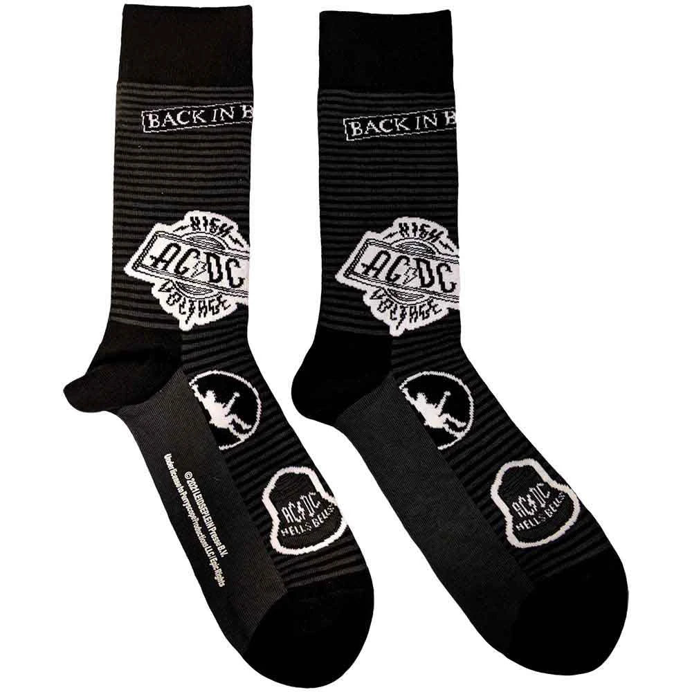 AC DC Socks Icons (4 - 7) Shirts