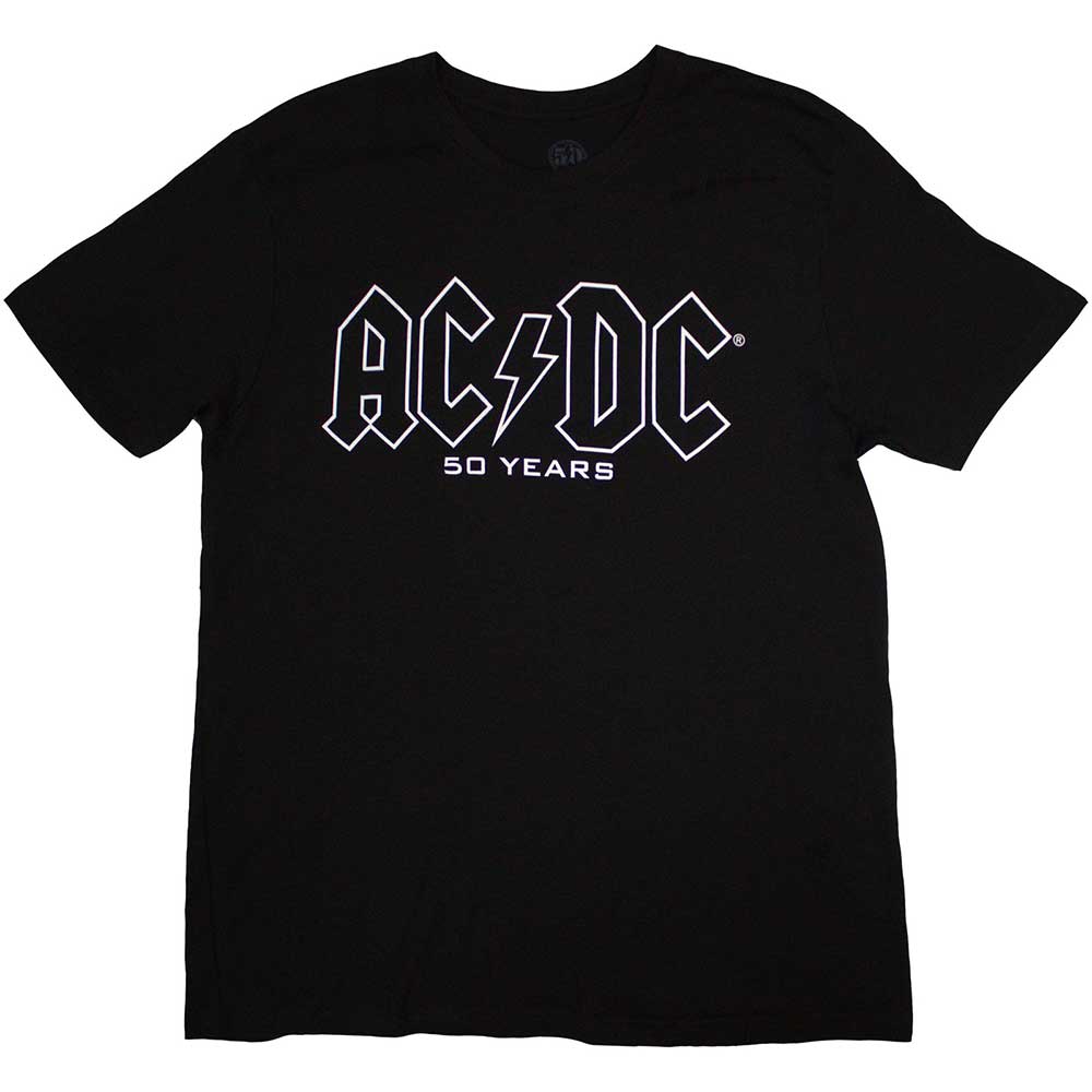 AC/DC T-Shirt: Logo History (Back Print) Shirts