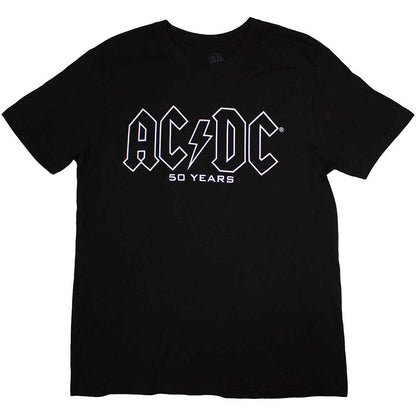 AC/DC T-Shirt: Logo History (Back Print) Shirts