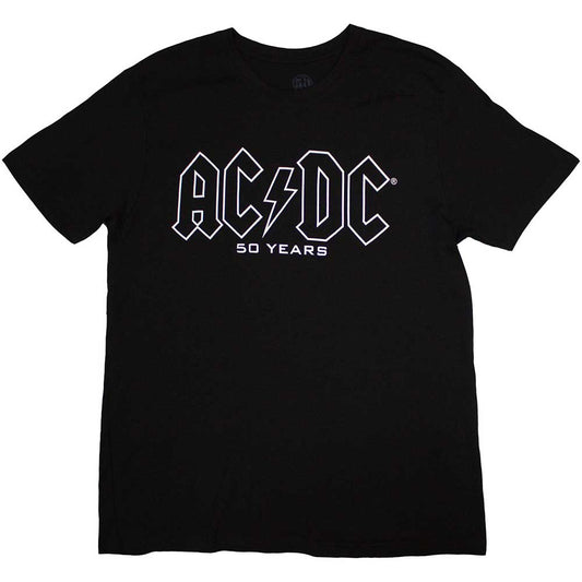 AC/DC T-Shirt: Logo History (Back Print) Shirts
