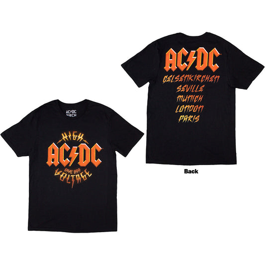 AC/DC Shirt High Voltage Tour Shirts