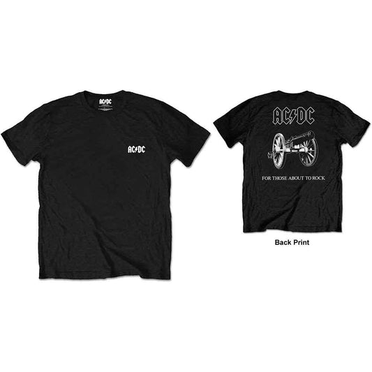 AC/DC T-Shirt: About To Rock (Back Print) Shirts