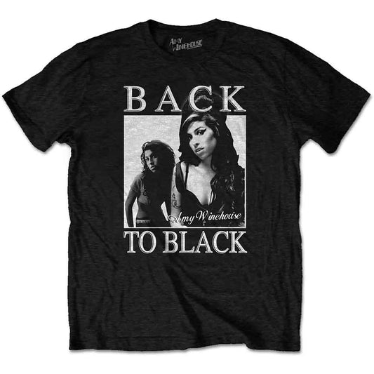 Amy Winehouse T-Shirt: Back to Black Shirts