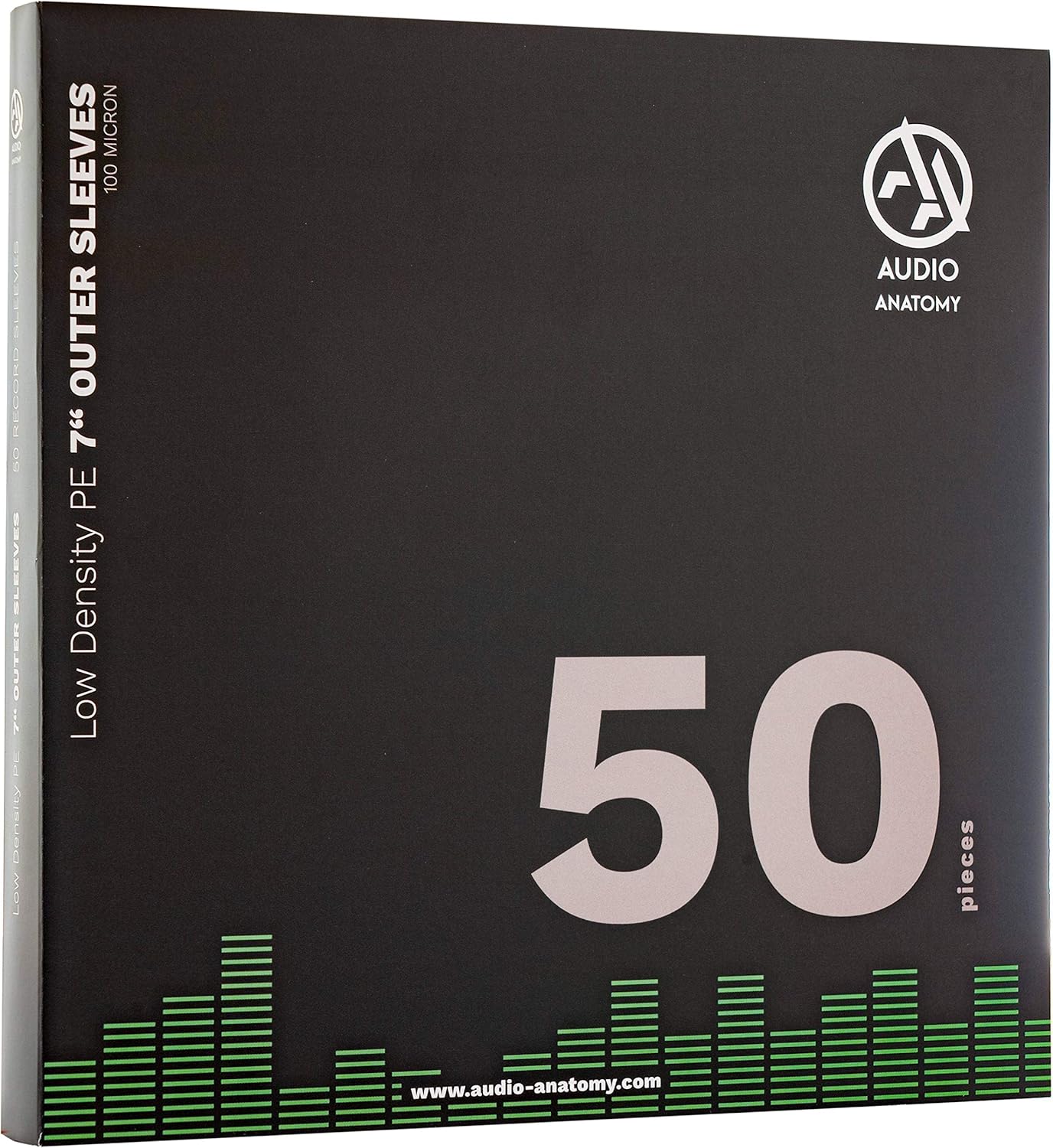 Audio Anatomy Vinyl Outer Sleeves - 7 Inch