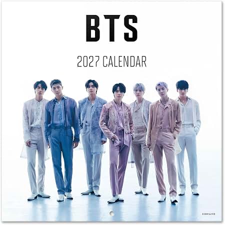 BTS 2027 Square Calendar