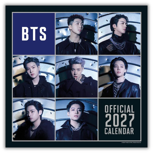 BTS 2027 Square Calendar