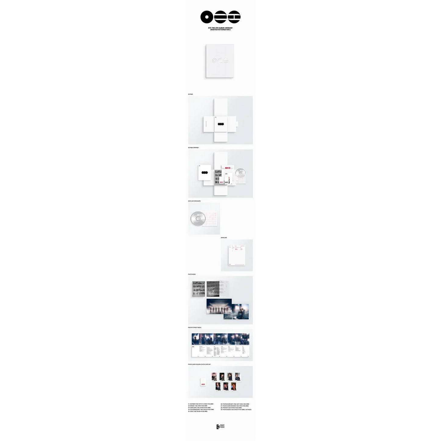 BTS Arirang (Rooted in Korea Ver.) CD