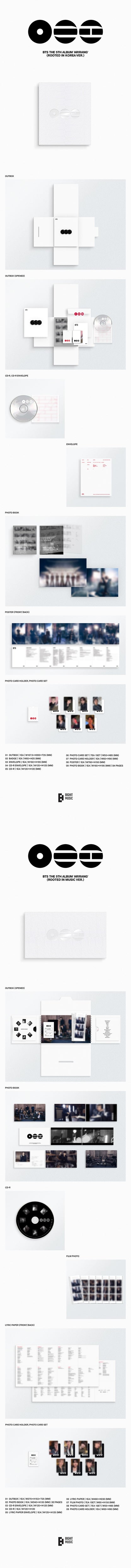 BTS Arirang (Rooted in Music Ver.) CD