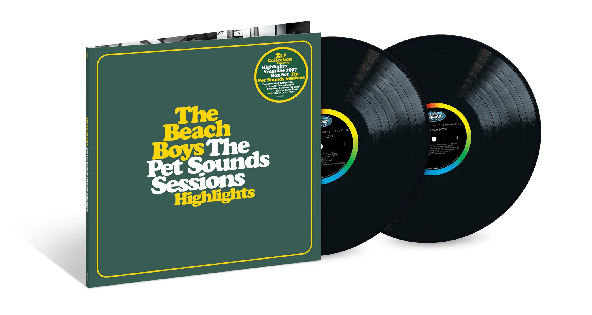 Beach Boys Pet Sounds Sessions Highlights 2LP 180g | Ireland Vinyl
