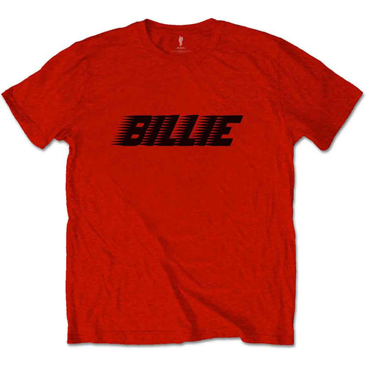 Billie Eilish T-Shirt: Racer Logo & Blohsh (Back Print) - Ireland Vinyl