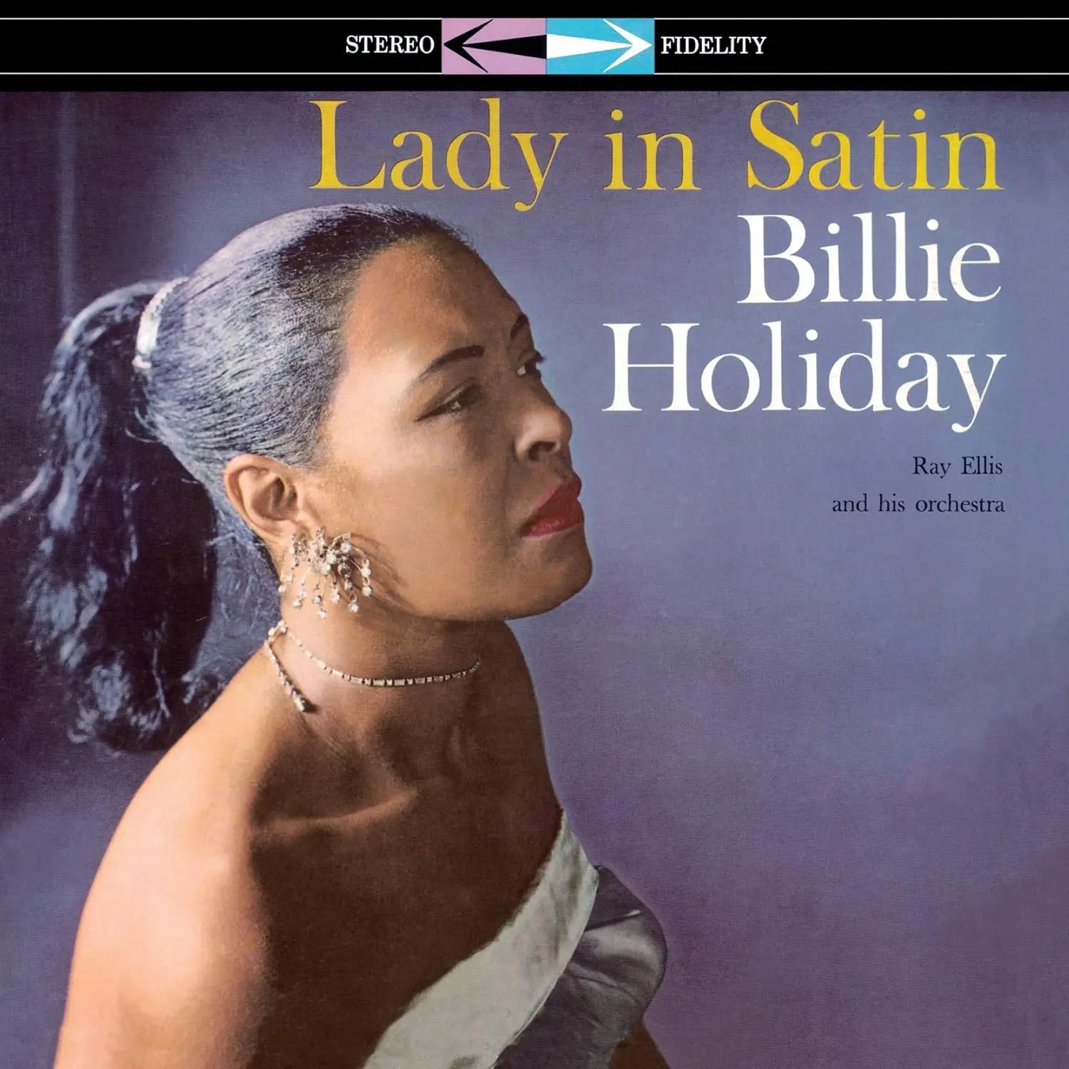 Billie Holiday Lady In Satin (Blue LP)