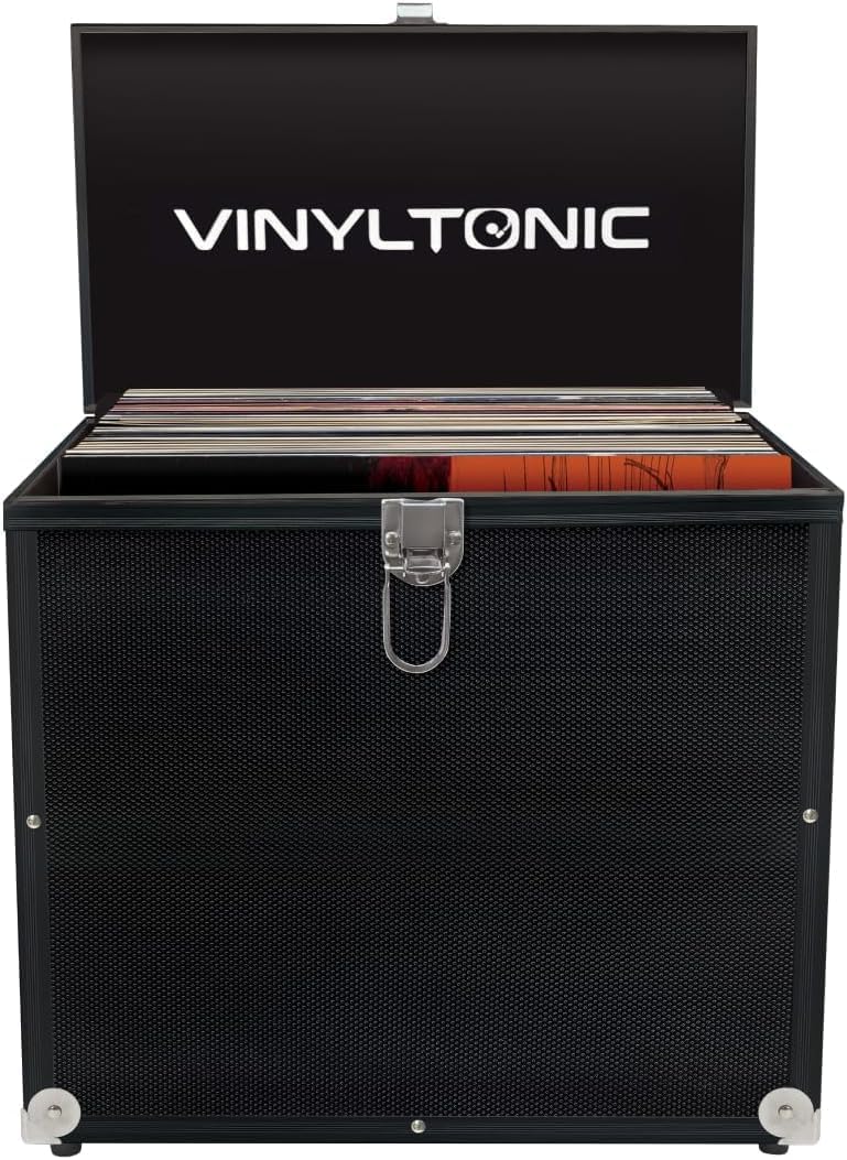 12" Vinyl Record Storage Case (Black)