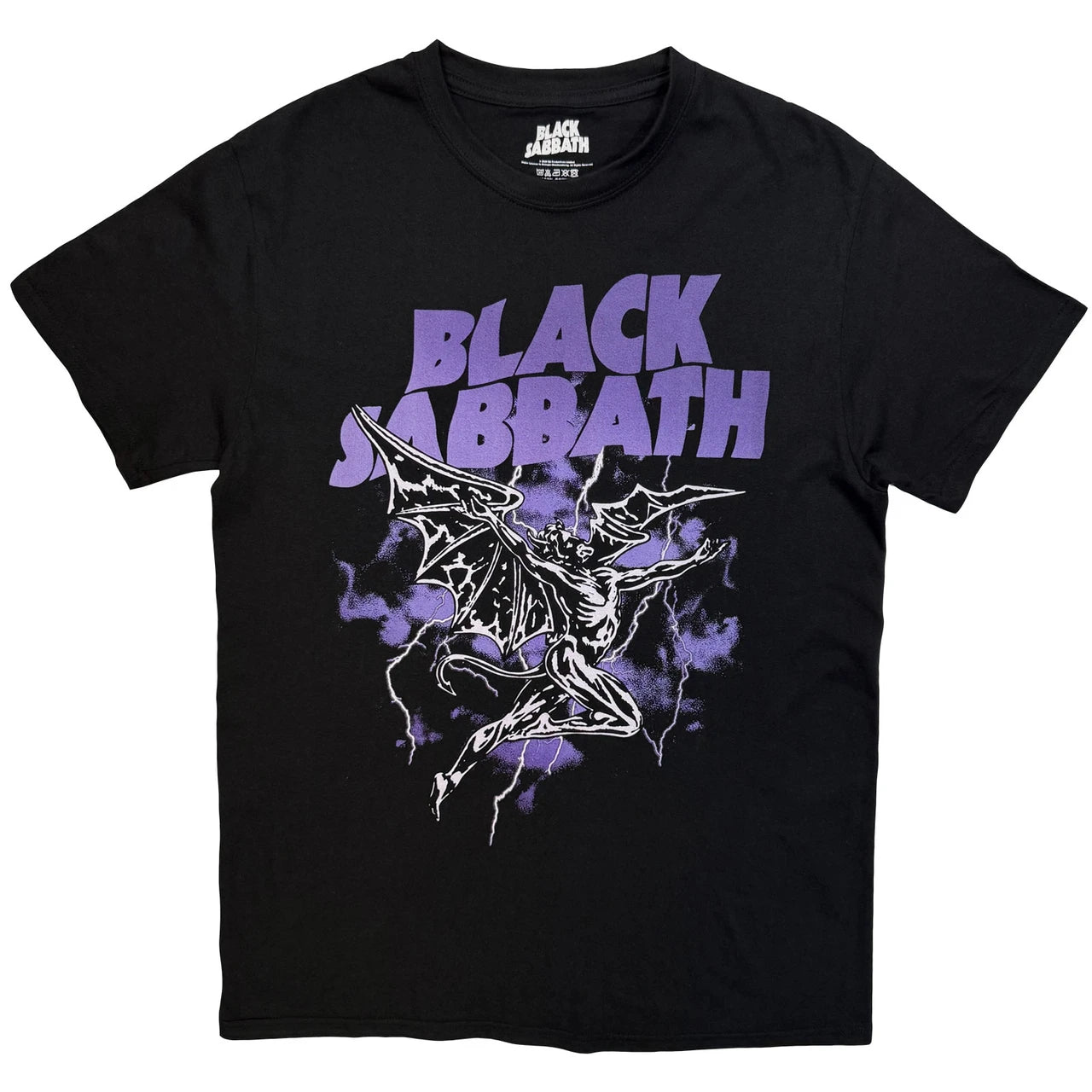 Black Sabbath Shirt - Henry Lightning Purple