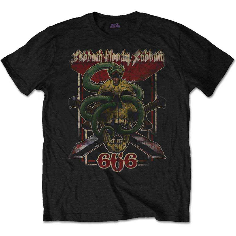 Black Sabbath Shirt Bloody Sabbath 666 Shirts