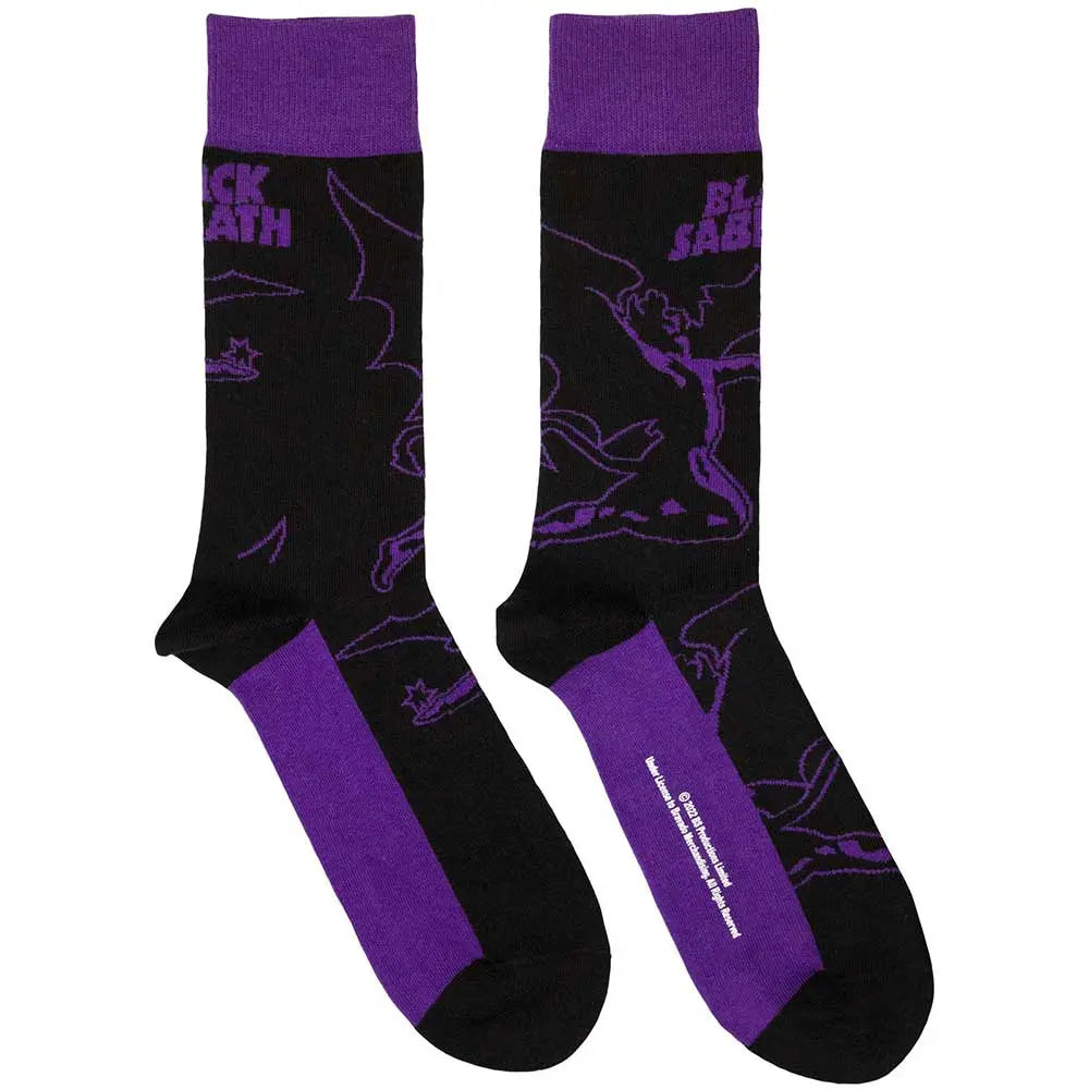 Black Sabbath Socks Logo & Demon Shirts