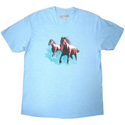 Bob Seger Shirt Horses (Light Blue) Shirts