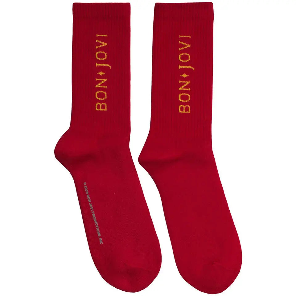 Bon Jovi Socks Original Logo Shirts