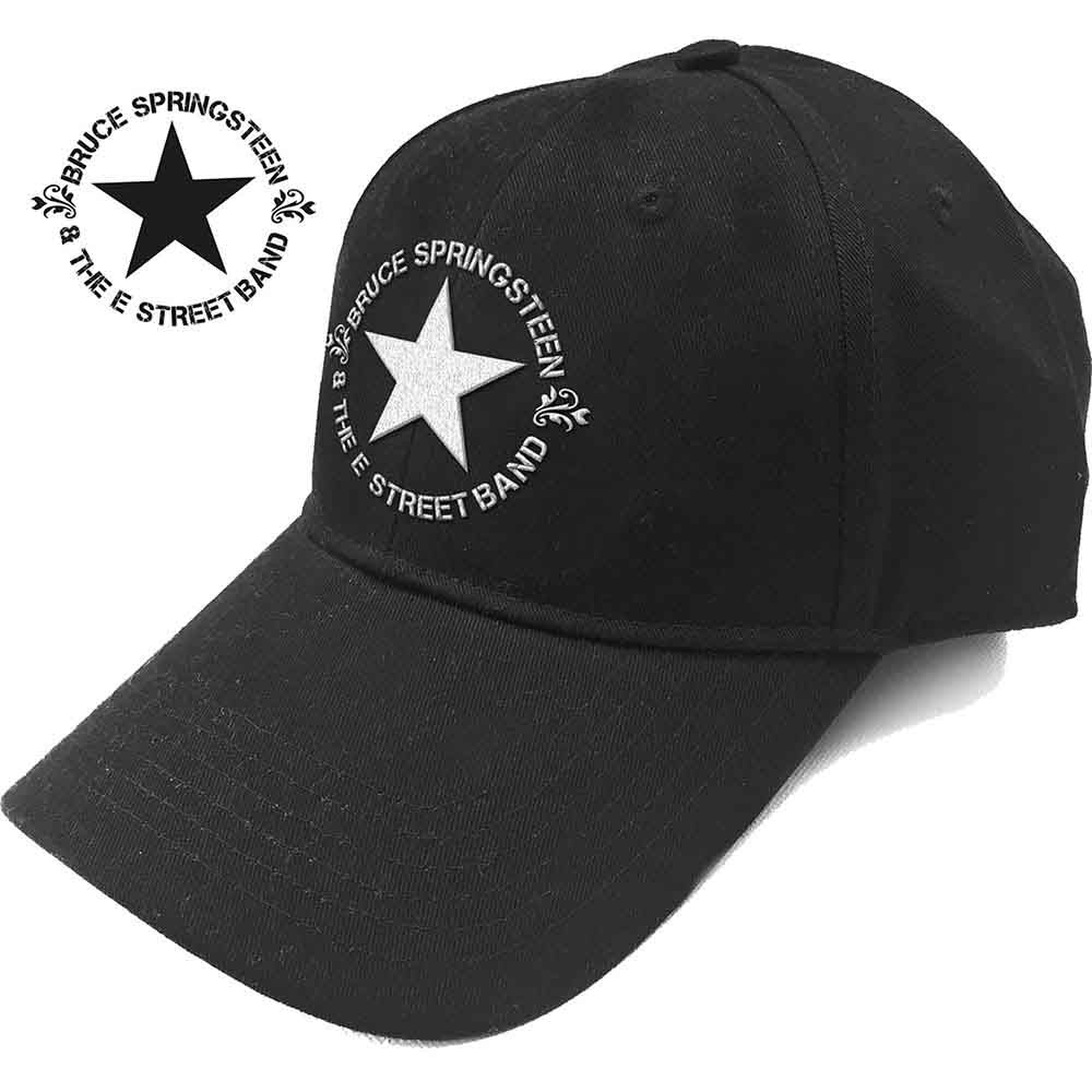 Bruce Springsteen Baseball Cap Circle Star Logo Shirts