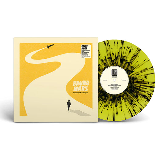 Bruno Mars Doo-Wops & Hooligans (Yellow with Black Splatter Vinyl) - Ireland Vinyl