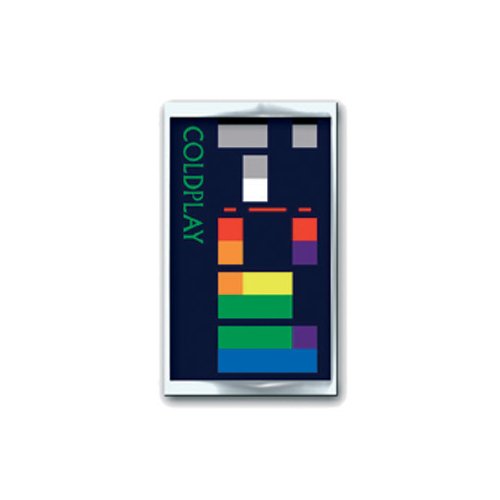 Coldplay X&Y Pin Badge