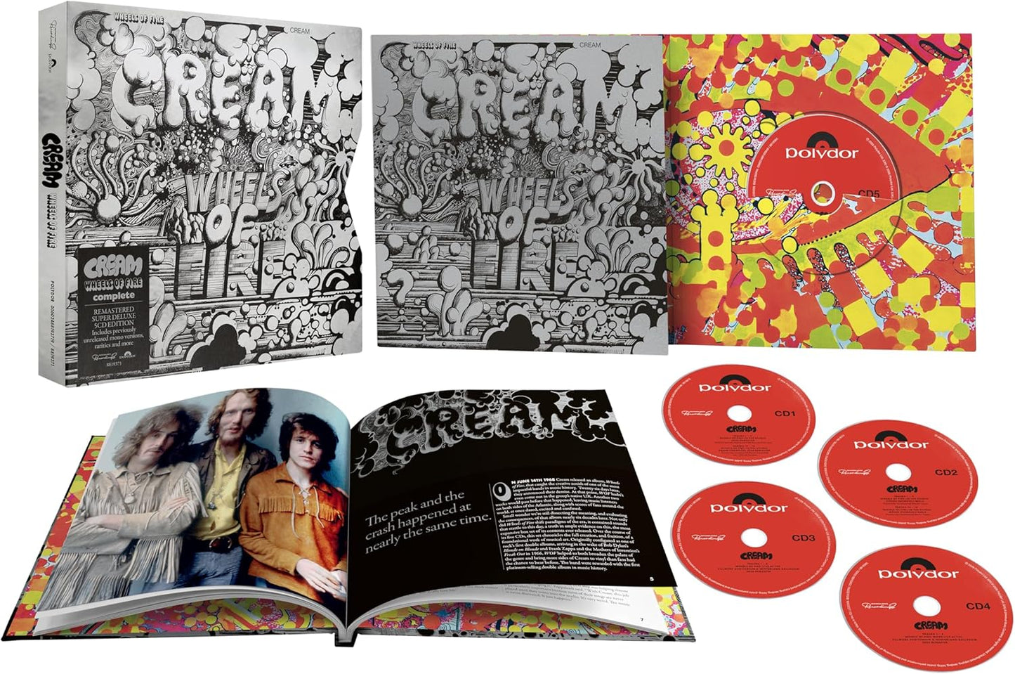 Cream Wheels Of Fire Complete CD Boxset