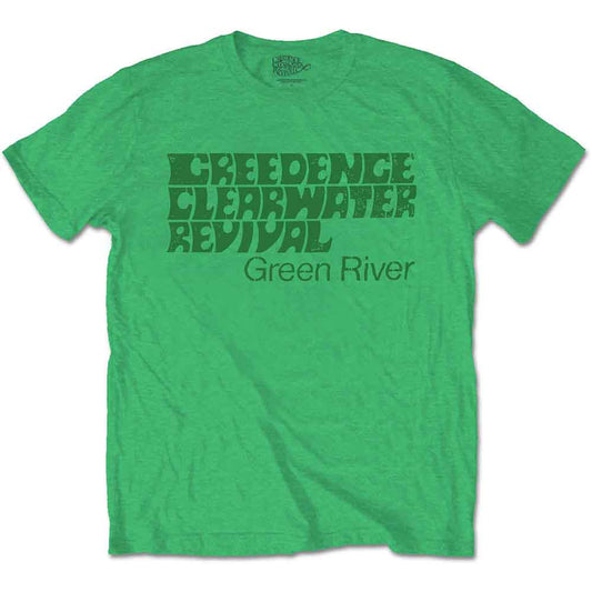 Creedence Clearwater Revival T-Shirt Green River - Ireland Vinyl