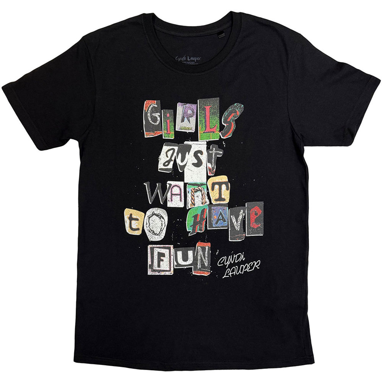 Cyndi Lauper Shirt: GJWTHF Cut Outs Shirts