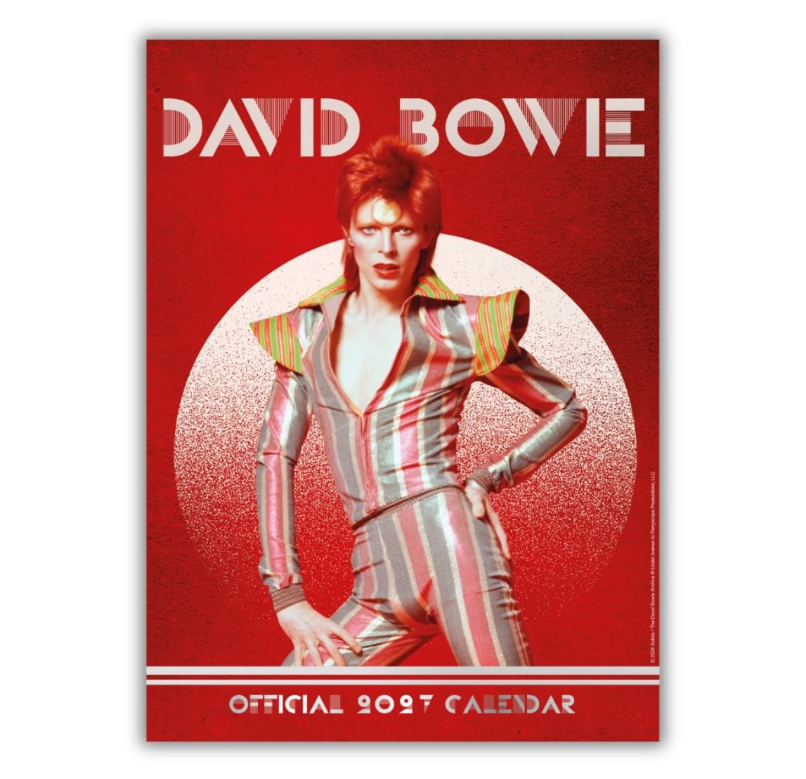 David Bowie 2027 A3 Calendar