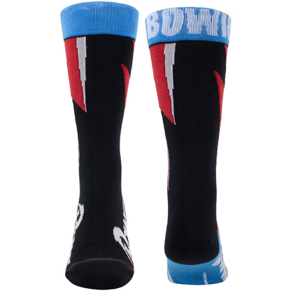 David Bowie Socks - Red Flash