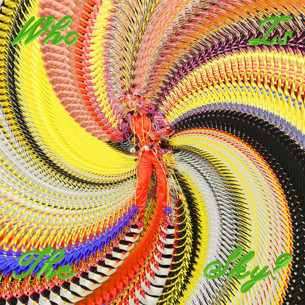 David Byrne Who Is The Sky? (Apple Green LP)