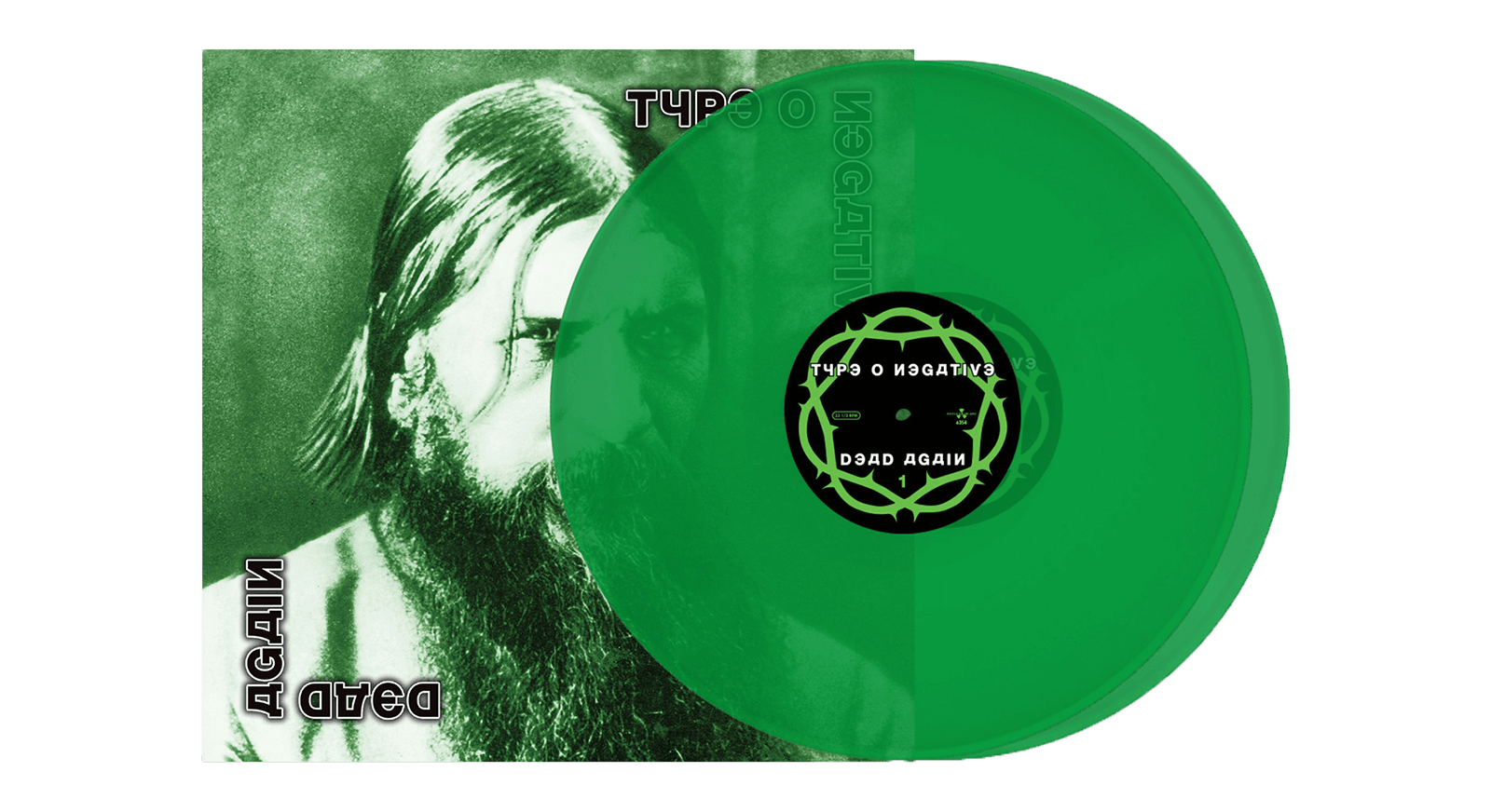 Type O Negative Dead Again LTD Green vinyl - Ireland Vinyl
