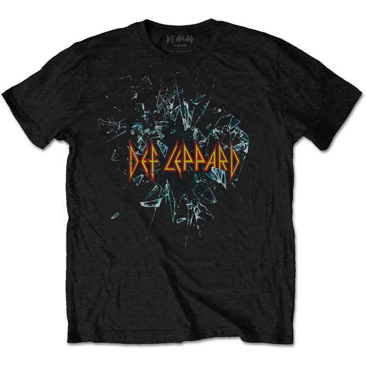 Def Leppard Shirt - Shatter (Black) Shirts