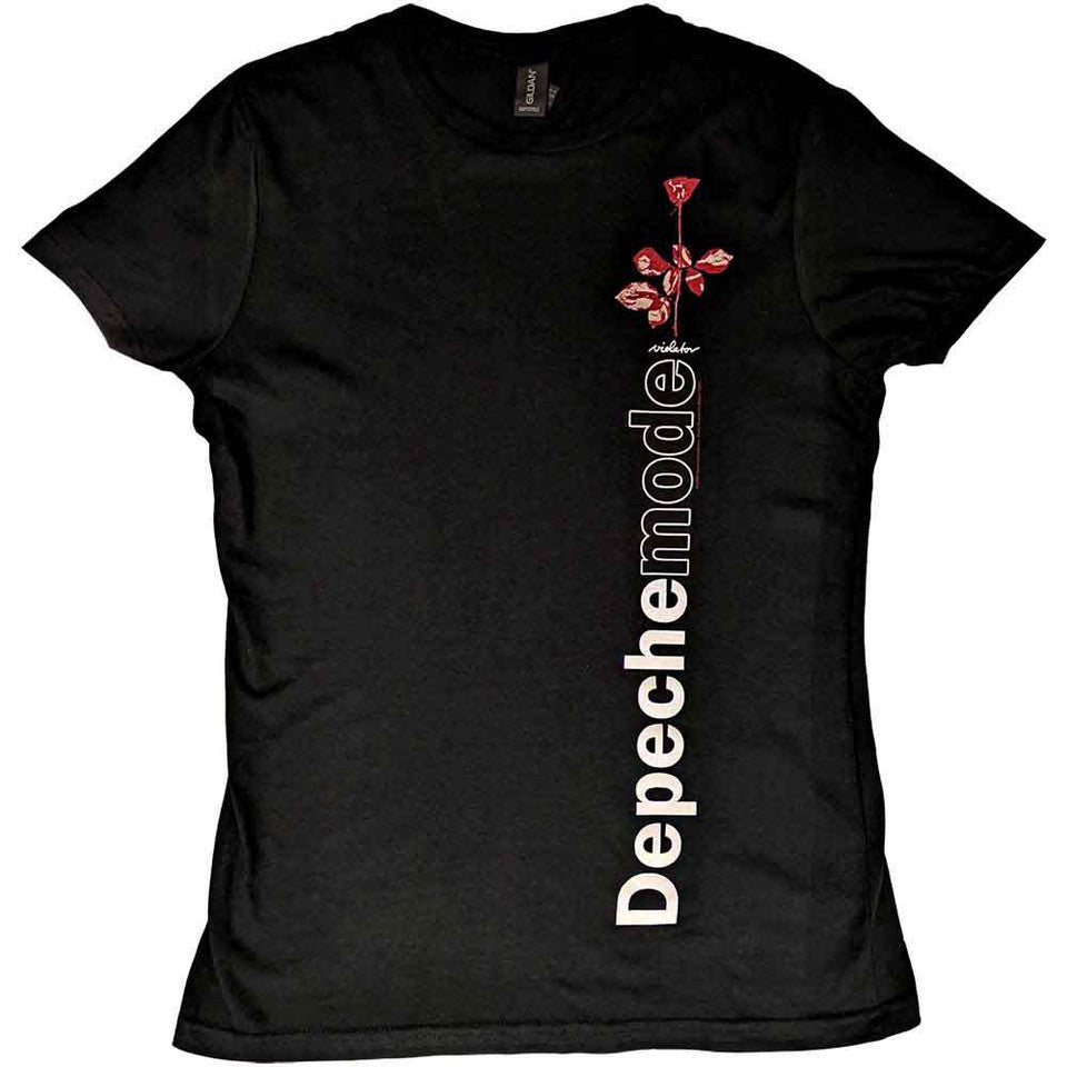 Depeche Mode Ladies Shirt - Violator Side Rose